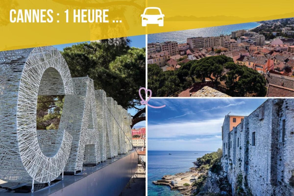 Suite Moulin De La Calade! Vue Tour Hexagonale, Coeur Du Var! Le Luc Exterior foto